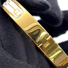 将图像加载到图库查看器中,HERMES Mini Clic Chaine d'Ancre Gold/White Gold Plated