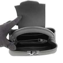 将图像加载到图库查看器中,LOUIS VUITTON Capucines EW All BlackM23955 MattCalf Leather Size MINI