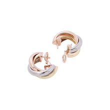 Load image into Gallery viewer, CARTIER Trinity Earrings Size ClassicB80083231 K18YG K18PG K18WG
