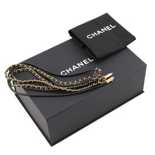 Load image into Gallery viewer, CHANEL CHANEL22 ChainShoulder Bag BlackAS3980 Caviar Leather Size Mini
