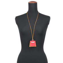 Load image into Gallery viewer, HERMES Mont Petit Kelly Size GM Sesame/Rouge Coeur Swift Leather