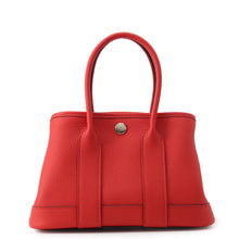 将图像加载到图库查看器中,HERMES Neo Garden Rouge Ladue Negonda Leather Size 23