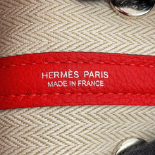 将图像加载到图库查看器中,HERMES Neo Garden Rouge Ladue Negonda Leather Size 23
