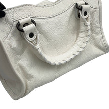 Load image into Gallery viewer, BALENCIAGA City 2way Bag White806395 Arena Lambskin Size Mini