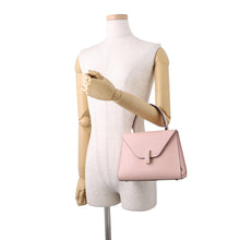 将图像加载到图库查看器中,Valextra Iside 2WAY Handbag PinkWBES0036028LOC99 PN Leather Size Mini