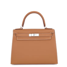 Load image into Gallery viewer, HERMES Kelly Sellier Gold Epsom Size 28