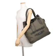 Load image into Gallery viewer, BALENCIAGA Army Tote Bag Khaki644040 Nylon Size Medium