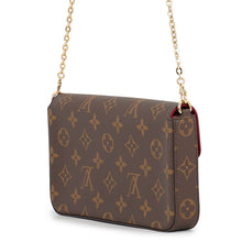 将图像加载到图库查看器中,LOUIS VUITTON Felicie Pochette FuchsiaM81896 Monogram