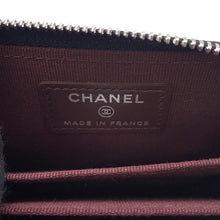 Load image into Gallery viewer, CHANEL Coin purse Matelasse CC Logo Classic Zip Coin Purse BlackAP0216 Caviar Leather
