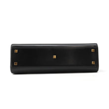 将图像加载到图库查看器中,SAINT LAURENT PARIS Manhattan Top Handle Bag Black747248 Box Calf Leather