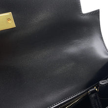 将图像加载到图库查看器中,SAINT LAURENT PARIS Manhattan Top Handle Bag Black747248 Box Calf Leather