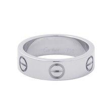 Load image into Gallery viewer, CARTIER Love Ring Size Classic/52/#12B4084752/B4084700 18K White Gold