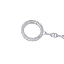 将图像加载到图库查看器中,HERMES Chaine d'Ancre Contour Diamond Bracelet Size SHH123405B 18K White Gold