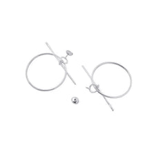 Load image into Gallery viewer, HERMES Echappee Loop Earrings Size MM SV925