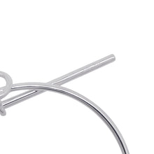 Load image into Gallery viewer, HERMES Echappee Loop Earrings Size MM SV925