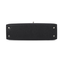 将图像加载到图库查看器中,HERMES Mini Kelly 2 Black Chevre Myzore Goatskin Size Mini