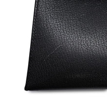 将图像加载到图库查看器中,HERMES Mini Kelly 2 Black Chevre Myzore Goatskin Size Mini