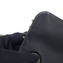 将图像加载到图库查看器中,CHANEL Mini Matelasse Single Flap Chain Shoulder Bag Black Lambskin Faux Pearl Size 17