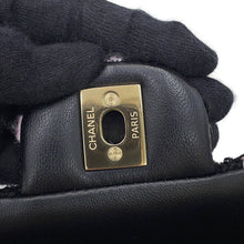 Load image into Gallery viewer, CHANEL Matelasse Single Flap Chain Shoulder Bag Black/PinkA69900-B21633-U2618 Tweed Size 20
