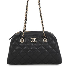 Load image into Gallery viewer, CHANEL Bowling Bag BlackAS6135-B10583-94305 Caviar Leather Size Small