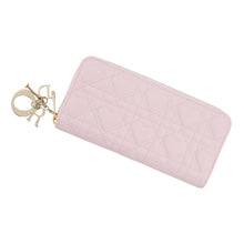 Load image into Gallery viewer, Dior Lady Dior Heart Cannage Long Wallet Japan Limited Edition PinkS0007ONHG_M02N Lambskin