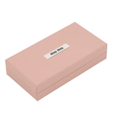 Load image into Gallery viewer, MIUMIU Key Ring Trick Tobacco Brown5TL632 Leather Metal