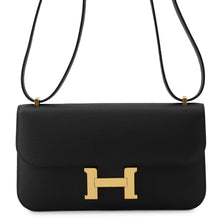 Load image into Gallery viewer, HERMES Constance Elan Miroir Black Epsom