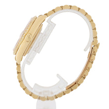 Load image into Gallery viewer, ROLEX Day-Date Diamond Bezel W36mm 18K Yellow Gold Champagne Dial18348A