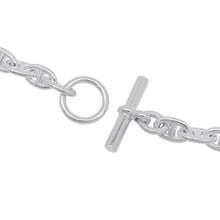 Load image into Gallery viewer, HERMES Chaine d'Ancre Necklace 43 frames Size PM SV925
