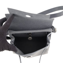 Load image into Gallery viewer, HERMES Herbag zip Ardoise Toile Military Vache Hunter Leather Size Mini