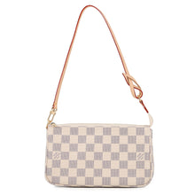 将图像加载到图库查看器中,LOUIS VUITTON Pochette Accessoires PinkN40915 Damier Azur