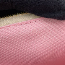 将图像加载到图库查看器中,LOUIS VUITTON Pochette Accessoires PinkN40915 Damier Azur