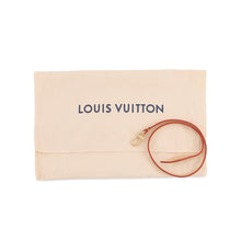 将图像加载到图库查看器中,LOUIS VUITTON Pochette Accessoires PinkN40915 Damier Azur