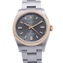 Load image into Gallery viewer, ROLEX Oyster Perpetual 36 W36mm Stainless Steel K18YG Slate Dial126003