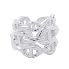 Load image into Gallery viewer, HERMES Chaine d'Ancre Anchene Ring Size GM/53/#13 SV925