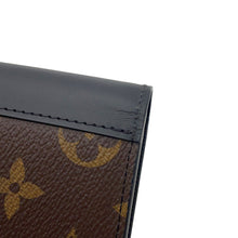 将图像加载到图库查看器中,LOUIS VUITTON Portefeuille Brazza NoirM69410 Monogram Macassar Canvas