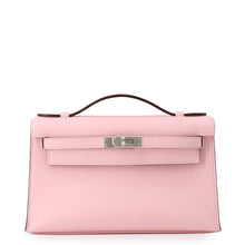 Load image into Gallery viewer, HERMES PochetteKelly Rose Sakura Swift Leather