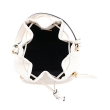Load image into Gallery viewer, PRADA Duet Bucket Bag White1BH038 Leather