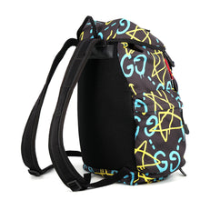 Load image into Gallery viewer, GUCCI Ghost Backpack Black/Multicolor429037 Nylon Canvas