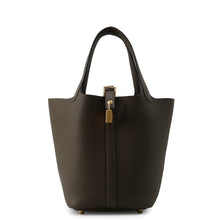 Load image into Gallery viewer, HERMES Picotin Lock Vertroden Taurillon Clemence Size PM