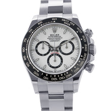 Load image into Gallery viewer, ROLEX Cosmograph Daytona W40mm Stainless Steel White Dial126500LN