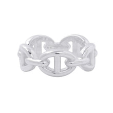 将图像加载到图库查看器中,HERMES Chaine d'Ancre Anchene Ring Size PM/50/#10 SV925