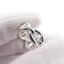 将图像加载到图库查看器中,HERMES Chaine d'Ancre Anchene Ring Size PM/50/#10 SV925