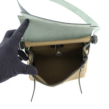 Load image into Gallery viewer, HERMES Herbag zip Vert Olive/Khaki Vache Hunter Leather Toile Military Size Mini