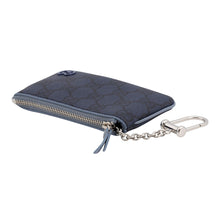 将图像加载到图库查看器中,GUCCI Key pouch Dusty blue820666 GG Supreme Leather