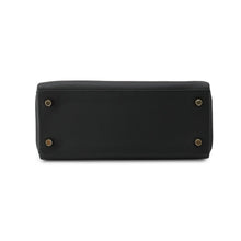 Load image into Gallery viewer, HERMES Kelly Retourne Black Swift Leather Size 25