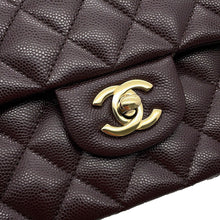 Load image into Gallery viewer, CHANEL Matelasse W flap WChainShoulder Bag BrownA01112 Caviar Leather Size 25