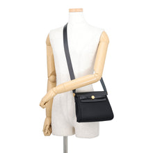 将图像加载到图库查看器中,HERMES Herbag zip Black Toile Military Vache Hunter Leather Size Mini