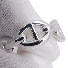 将图像加载到图库查看器中,HERMES Chaine d'Ancre Anchene Ring Size PM/51/#11 SV925