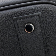Load image into Gallery viewer, HERMES HAUT A COURROIES Tricolore Black/Gold/Blue Royal Togo Leather Size 40